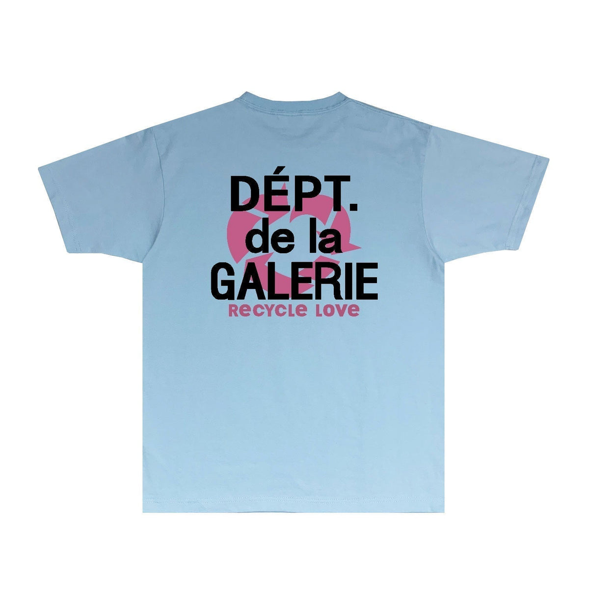 Gallery Dept T Shirt Retro Printed Loose Short-Sleeved Shirt