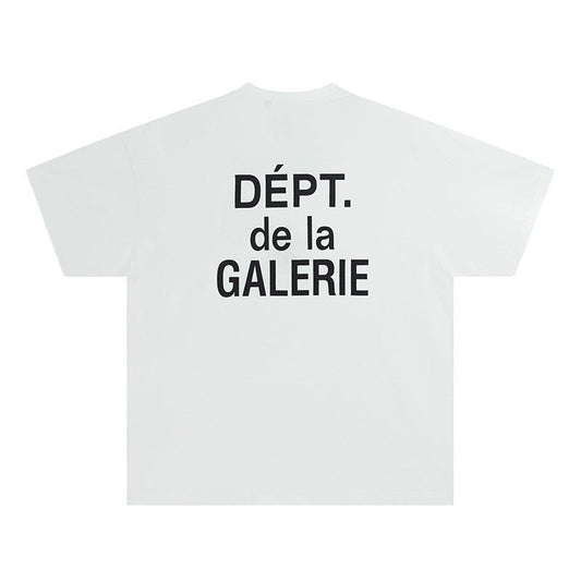 Gallery Dept T-Shirt Alphabet Slogan Short Sleeve T-Shirt
